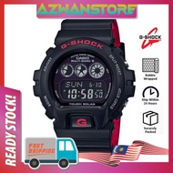 Jam Tangan Lelaki Digital G Shock DW-6900HR-1 Red Vampire Cermin Kaca Autolight Premium 1:1