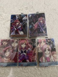 Gundam seed Destiny freedom 拉克絲 Lacus 絕版畫卡 突擊自由高達