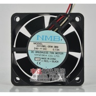NMB 60 * 60 * 25 2410ML-05W-B59 24V 6CM 6025 Inverter Cooling Fan