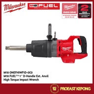 MILWAUKEE -Bare Tool [ONEFHIWF1D-0C0] M18 FUEL™ 1″ D-Handle Ext. Anvil High Torque Impact Wrench