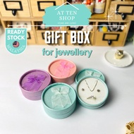 *READY STOCK* Ribbon Jewellery Gift Box for Ring Earring Necklace for Your Beloved One