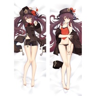 Newly Design Hot Game Genshin Impact Genshin Impact Hu Tao Anime Dakimakura Pillow Cover Pillowcase