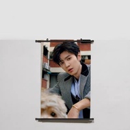 Chen Zheyuan Smiles with Songs Support Merchandise Fabric Paintings Come to Pictures for Photos Post