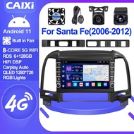 CAIXI GX9 Car Radio Multimedia Player For Hyundai Santa Fe 2 2006-2012 Android Auto 2 Din Carplay Stereo GPS DVD Head Unit