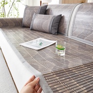 [in stock] Cooling Bamboo Mat Sofa Cushion Summer Cooling Mat Seat Cushion Non-Slip Leather Sofa Cov