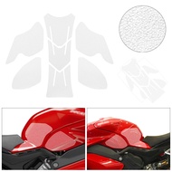 สำหรับ Ducati Panigale V4 V4S Streetfighter 2018-Up ถังก๊าซเชื้อเพลิงแผ่นหุ้มกันรอย Decal Frosting P