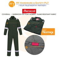 SHERWOOD DUPONT NOMEX | COVERALL |INHERENTLY FLAME RESISTANT | PPE | Baju keselamatan |oil&gas