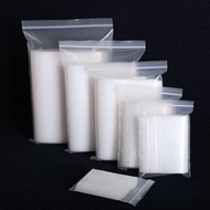 500pcs/100pcs Ziplock Lutsinar Plastic Ziplock Bag Plastik Kerepek / Ziplock goodies