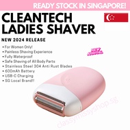🇸🇬 SMATE / CLEANTECH Female Lady Mini Shaver - Ladies Shaver Women Body Hair Removal, Painless, Wate