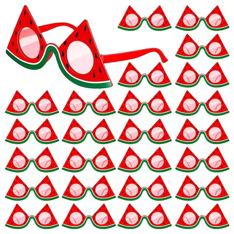 Luau Party Sunglasses Watermelon Hawaiian Sunglasses Novelty Funny Sunglasses Tropical Sunglasses Ph