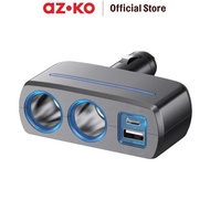 Promo OTTO KLASSE USB & TYPE C CAR CHARGER WITH LIGHTER SOCKET 1918D COD