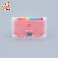 Expanding File Folder,A6 Size 13 Pockets Flash Card Holder,Portable Accordion File