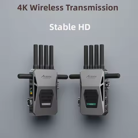 Accsoon CineView Master 4K Wireless Video Receiver, 4K60/1080p60 SDI&HDMI Video Transmission System 