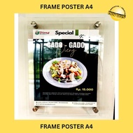 A4 Acrylic Poster FRAME A4 Wall Poster FRAME/