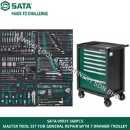 (D5) SATA 09931 368PCS DR. MASTER TOOL SET FOR GENERAL REPAIR / TOOLS BOX / CABINET TOOL SET / RATCH