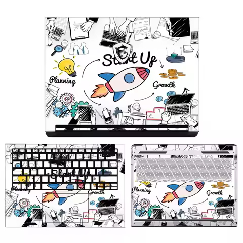 Laptop Stickers for MSI Stealth 16 Studio A1V 2024 Vinyl Skin for MSI Stealth 14 16 17 Studio A13V 1
