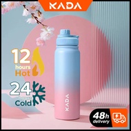 KADA Tumbler Hot and Cold Water Bottle Mug Cup Thermos for Hot Water Stainless Aquaflask Tyeso Tumbl