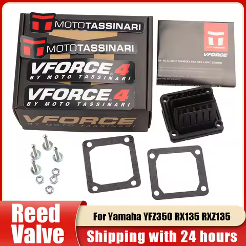V Force V4144 Kit Reed Valve Vforce 4 For Yamaha YFZ350 YFZ 350 RX135 RXZ135 RXZ Y125Z And Banshee 3