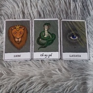 (G)I-DLE I Burn Photocards (Tarot/Character Card) - Soyeon Miyeon Minnie Soojin