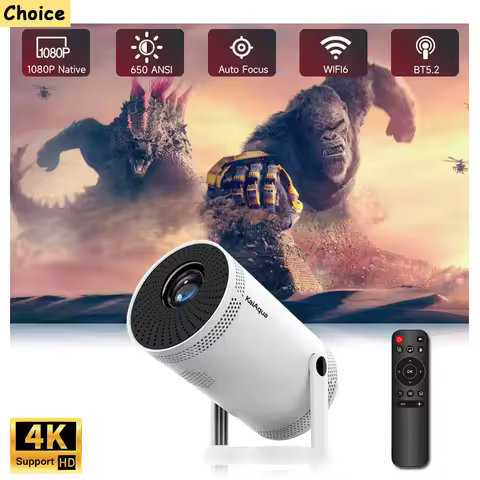 Promote Sales 2026New FY300 Mini Projector 2500 Lumens 720P Outdoor Portable Movie Home BT5.0 Outdoo