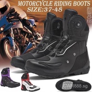 Pro Waterproof Motorcycle Boots Men Women Motocross Off-Road Boots Motorbike Rider Racing Shoes 9G8E