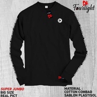 T-Shirt BIG Size 4Xl 5Xl Men's Women's/ Super Jumbo Long Sleeve T-Shirt