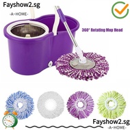 FAYSHOW2 Mop Head Kitchen Supplies 360° Rotating Replacement Microfiber Brush