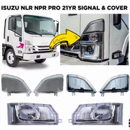 ISUZU NLR NPR PRO FACELIFT 2021 SIGNAL CORNER PANEL GARNISH ISUZU CHROME ACCESSORIES