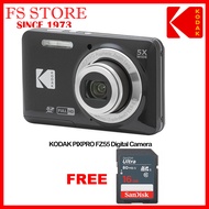 KODAK FZ55 FZ 55 DIGITAL CAMERA COMPACT CAMERA FREE 16GB CARD