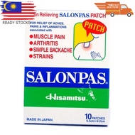 SALONPAS MEDICATED PLASTER 10'S