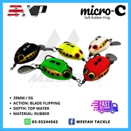 【Meefah Tackle】EXP MICRO FROG C (29MM/5G) Soft Rubber Jump Frog - Soft Lure Bait Jump Frog Katak