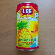 ✍325ml LEE Pineapple Juice & 234g  LEE Pineapple Slices 李凤梨罐头 6 cans ♔