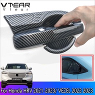 Vtear For Honda HRV HR-V 2021-2023 / VEZEL 2022 2023 Auto ABS chrome plated accessories Car door han