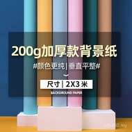 Shooting 3 Background Paper Photo 2 Meters Photo Props Background Influencer Solid Color Studio Live