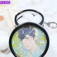 JAVIER Anime Badge Display Bag, Badge Display Protection Case Round Badge Storage Pouch, Storage Bag