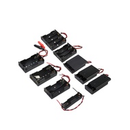 No. 5 Battery Box No. 5 AA Power Socket 1.5V/3V/4.5V/9V/12V with Cable with Lid with Switch