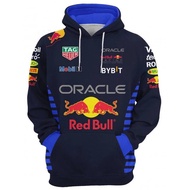 Red Bull Hoodie Fashion 3D Printing Cycling Men's Hoodie Outdoor Sports Red Bull Racing Hoodie Red B