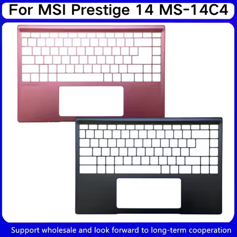 New For MSI Prestige 14 MS-14C1 14C2 14C4 P14 Upper Case Palmrest Cover C Shell Blue Pink