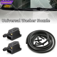 LOVETOUCH 7Pcs Universal Car Windscreen Washer Wiper Adjusted 4Way Blade Water Spray Jets Nozzles wi