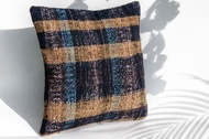 土耳其地毯抱枕套 羊毛抱枕套 kilim圖騰地毯枕頭套-希臘海洋風