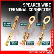 Speaker Wire Terminal Connector Wire Clips Wire terminator Wire Connector - 100pcs