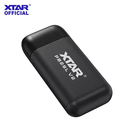 XTAR PB2SL V2 Battery Charger 18650 Powerbank Fast Charge Rechargable Li-ion Batteries Power Bank 21