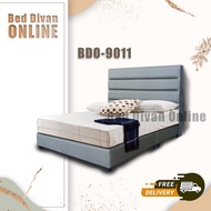 BDO-9011 BEDFRAME (HEADBOARD + DIVAN)