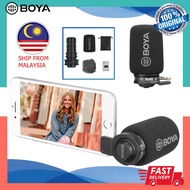 BOYA BY-A7H Condenser Video Vlogging Recording Microphone 3.5mm Interface for Phone Youtube Live
