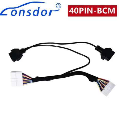 Lonsdor for NISSAN 40PIN BCM Cable FWorks with K518ISE K518S K518 Pro Key Programmer