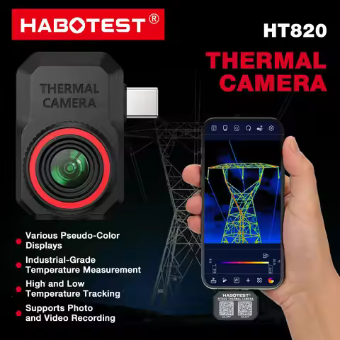 HABOTEST HT820 Android Type-C Industrial grade Thermal Imager Mobile Portable infrared thermal imagi