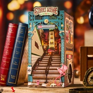 Rolife Street Scene DIY Book Nook Shelf Insert TGB13