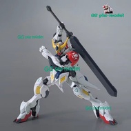 โมเดล Bandai Gundam HG B021 BARBATOS LUPUS 1/144ตุ๊กตาขยับแขนขาได้หุ่นของเล่นหุ่นประกอบฟรีและของสะสมบาร์บาโตส