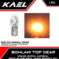 Top Gear Bulb T6.5 12V-2W Universal Underbone Motorcycle Yellow Light Gear-Gir-Gear Grand/Supra-X-12