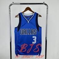 Men Jersey No. 3 Davis Basketball Jersey Fashion Breathable Quick-Drying T-Shirt Blue Gray Black V-N